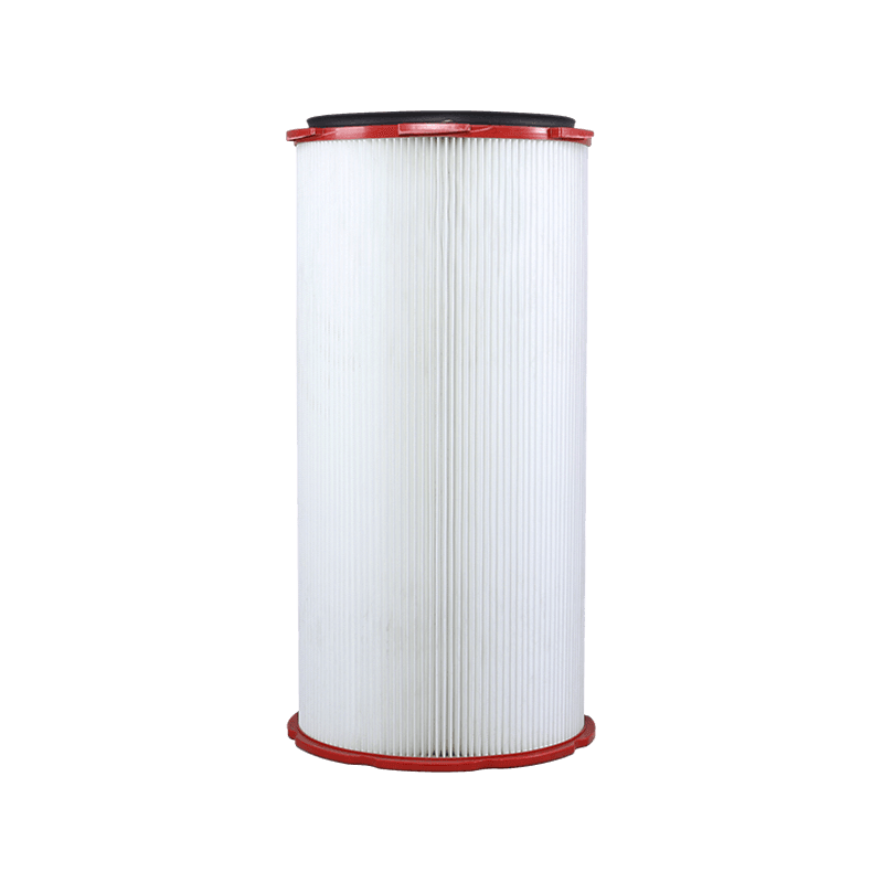 PVC-ändlock PTFE Cylindriskt filter